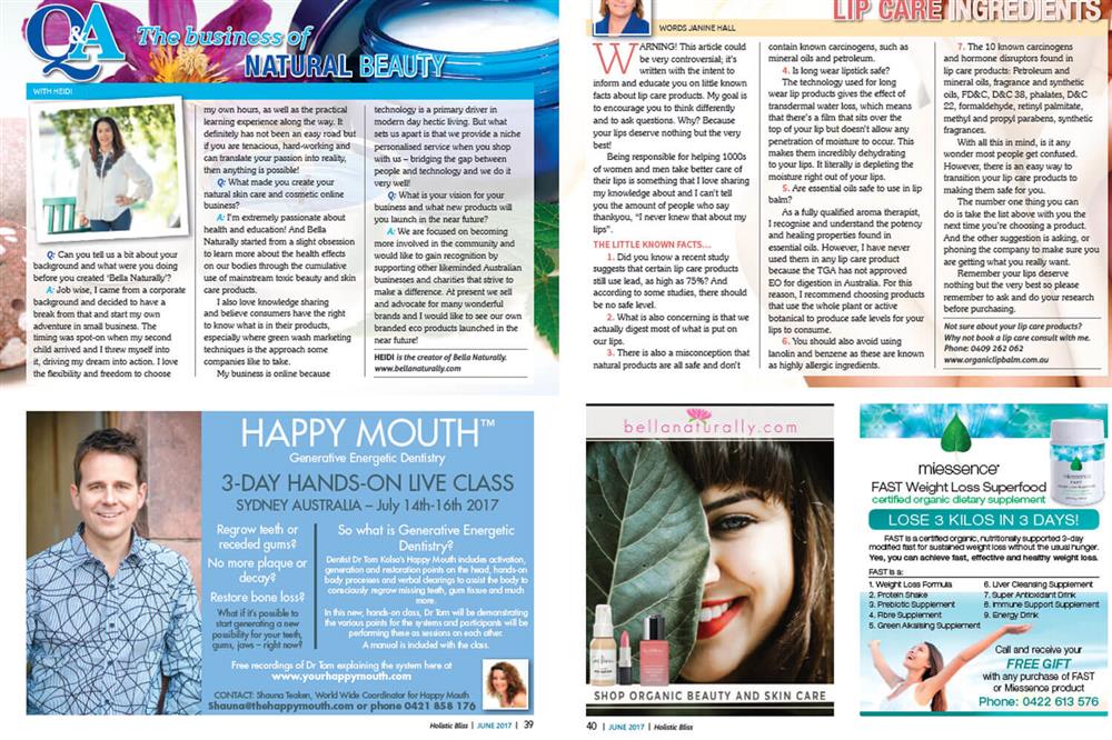 BN Holistic Bliss feature article